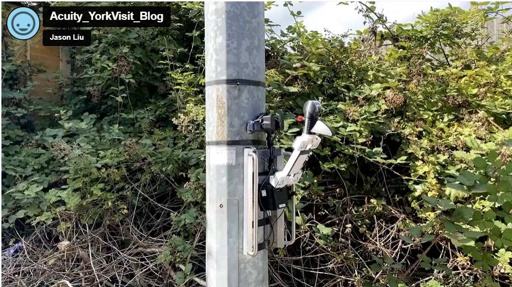 Robot Squirrel: Trial Inspection in York with BT